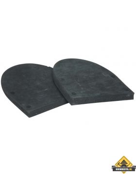 Binnenkussen rubber set a 2 stuks "Kniebeschermers Super Prof Harmonica"
