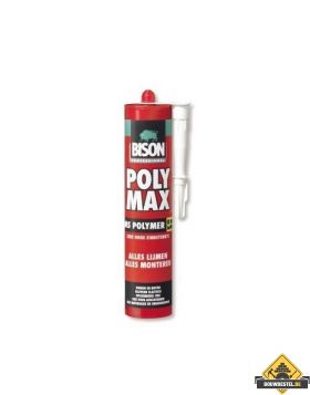 Bison polymax smp polymeer express wit koker 435gr