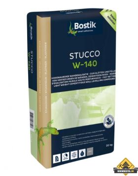 Bostik Stucco W-140 Uitvlakmortel 20kg per zak