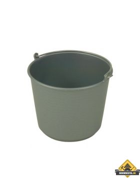 Bouwemmer grijs 12 liter