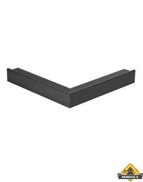Daktrim buitenhoek 60 x 64 mm RAL9005