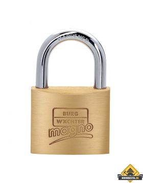 Burg Wächter Magno messing hangslot verschillend sluitend - 60 mm