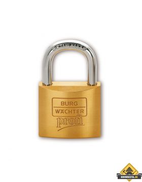 Burg Wächter Profi messing hangslot verschillend sluitend - 30 mm