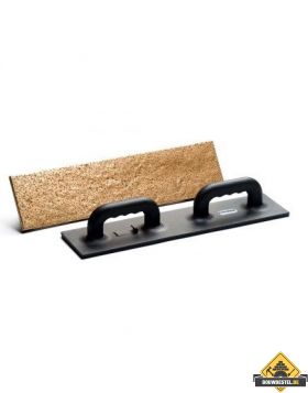 Carbide dubbele handgreep+magneet voor schuurplaat | 500x125mm | Super Prof