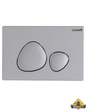 Creavit bedieningspaneel mat-chroom (UITVERKOOP, OP = OP)