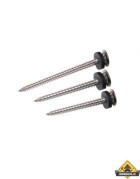 Dakpanschroef RVS TORX 50 mm met epdm-ring 200 stuks per pak