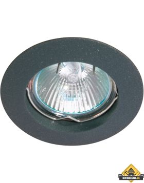 Deluna aluminium-inbouwspot ALU vast grafiet, 50 W