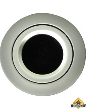 Deluna inbouwstraler DESIGN-CLIP kantelbaar chroom mat, 50 W