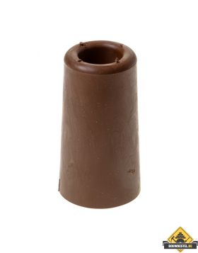 Deurbuffer / deurstop bruin 75mm