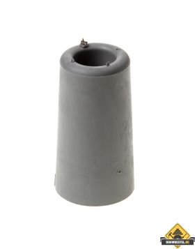 Deurbuffer / deurstop grijs 75mm