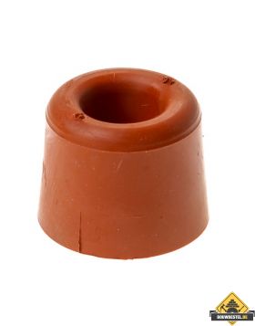 Deurbuffer / deurstop rood 25mm
