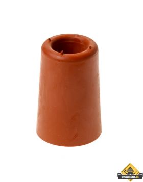 Deurbuffer / deurstop rood 60mm