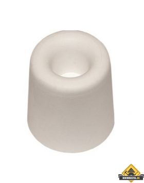 Deurbuffer / deurstop rubber wit 100mm