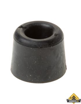 Deurbuffer / deurstop zwart 25mm