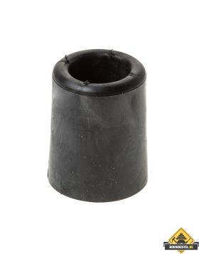Deurbuffer / deurstop zwart 50mm