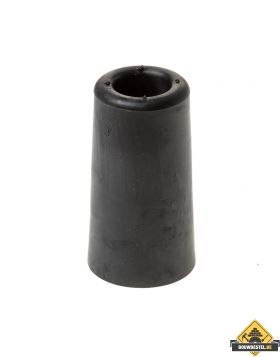 Deurbuffer / deurstop zwart 75mm