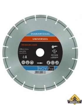 Bouwbestel diamantschijf universeel asgat 22.23 230mm