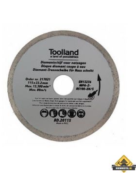 Diamantschijf - 180 mm x 22.2 mm