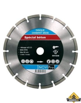Bouwbestel diamantschijf laser asgat 22.23 230mm