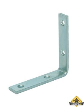 Dorpelhoek Zwaar 150x150mm 25x5 Electrolytisch verzinkt - per stuk