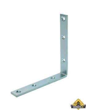 Dorpelhoek Zwaar 175x175mm 25x5 Electrolytisch Verzinkt - per stuk