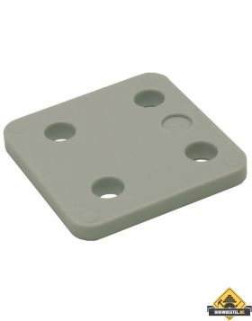 GB Drukplaatjes / Stelplaatjes Grijs Zonder Sleuf 70X70X7 - 48 stuks