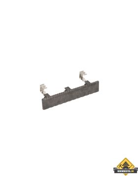 Eindkap 140x28mm met RVS connector (10 stuks)
