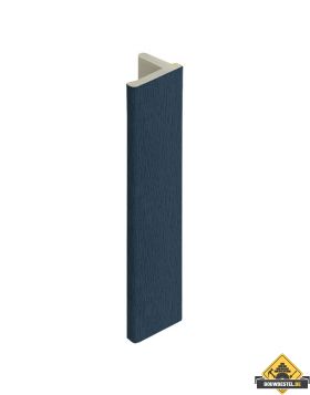 Eindprofiel 10mm voor Keralit dakrand Staalblauw - Classic (bestelnr. 2836)