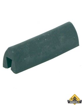 Elementrubber 68x20mm tbv 8mm Zwart Kunststof - 10 stuks