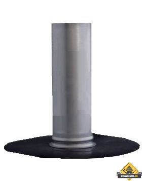 EPDM Hwa alu 30cm lang, 75mm zelfklevend manchet 15cm