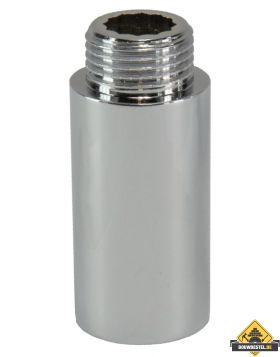 Kraanverlenger 1/2 x 50 Chroom