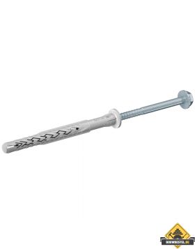 Fischer Kozijnplug / Constructieplug | 10x160 mm | 10 stuks | ZB SXRL FUS elektrolytisch verzinkt (HELAAS NIET MEER LEVERBAAR)