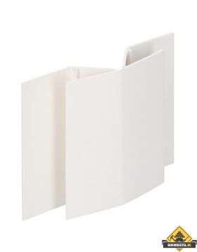 Flexibel hoekverbindingsprofiel 18mm Novicell Savanne crème