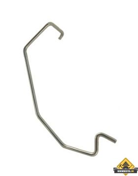 FOS panhaak 522/007 klikhaak Rechts Edilians Neo Plate RVS – 250 stuks