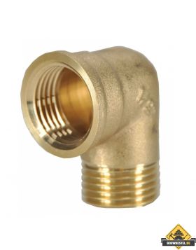 Gasdraadfitting Knie 1/2 binnen x buiten