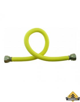 RVS gasslang Gastec M-24 100 cm