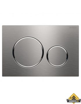 Geberit Sigma 20 drukplaat RVS geborsteld staal