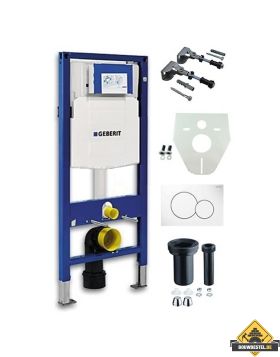 Geberit UP-320 inbouwreservoir + Sigma-01 drukplaat wit