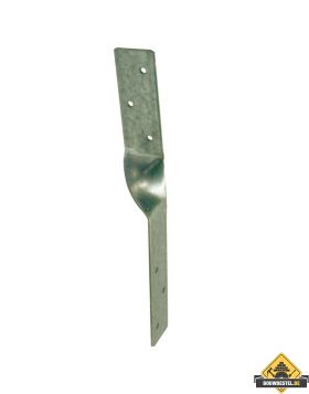 Gooranker Getordeerd 230mm 30X2 115x2 Sendzimir verzinkt - per stuk