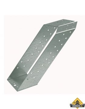 Gordinglas 71x246mm Roestvaststaal - 10 stuks