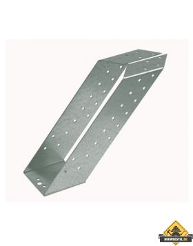 Gordinglas 75x175mm Roestvaststaal - 10 stuks