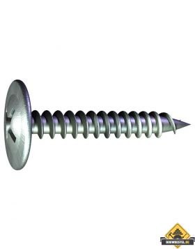 Grabber framingschroef 4.2x13 waferhead scherpe punt verzinkt - 1.000 stuks