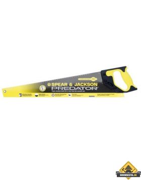 Handzaag SPEAR & JACKSON "Predator" 560 mm HP met Softgreep (universeel 3-zijdig geslepen) 10PPI