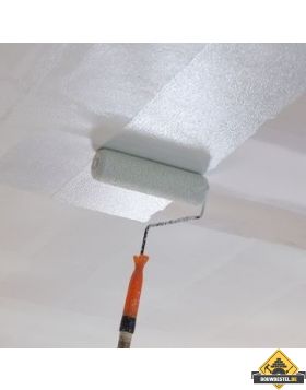 Hoe schilder ik mijn gestucte plafond?
