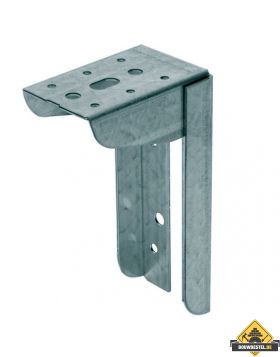 Hoekanker 100X170mm 65X2 115x2 Sendzimir verzinkt - per stuk