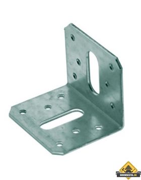 Hoekanker / Hoekijzer 50X50mm 60X2mm RVS 304 - per stuk