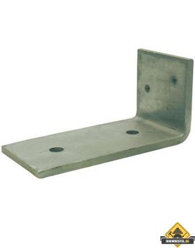 Hoekanker Zwaar 100X200mm 100X10mm Thermisch Verzinkt (Type 66) - per stuk (type 66)