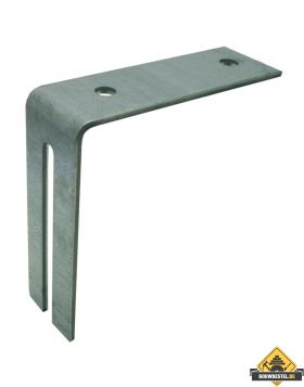 Hoekanker Zwaar 175X175mm 60X5 115x2 Sendzimir verzinkt - per stuk