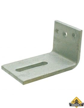 Hoekanker Zwaar 70X120mm 70x8mm (Gat: 65x13) Thermisch Verzinkt (Type 30) - per stuk