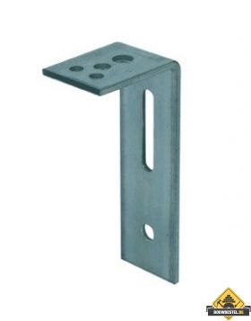 Hoekanker Zwaar 80X190mm 60X6 115x2 Sendzimir verzinkt - per stuk
